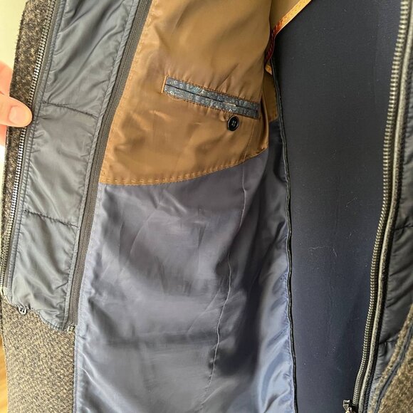 Bugatti Men's Winter Wool Coat size US 42R - Picture 13 of 14